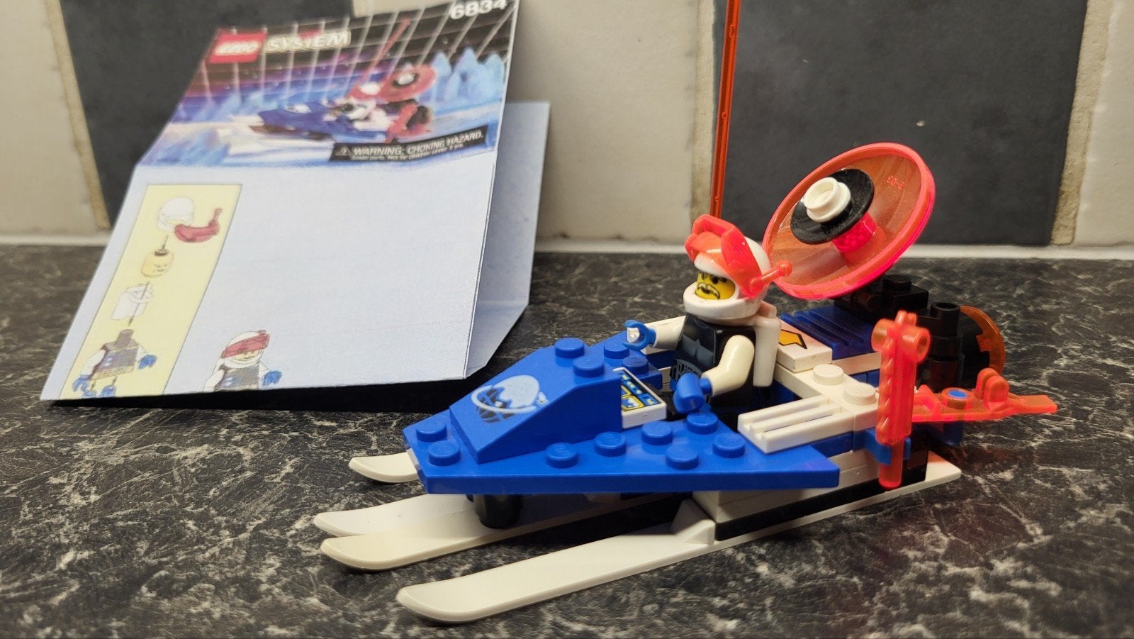 Lego System 6834 Celestial sled compleet en netjes., Gebruikt, Overige thema's, Lego, Ophalen of Verzenden
