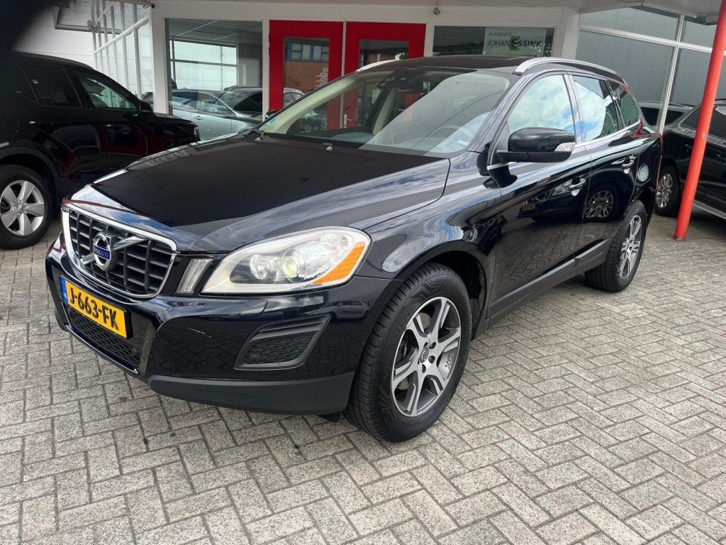 Volvo XC60 2.0T 203PK Aut. Summum Dakraam/Trekhaak/Xenon, Auto's, Euro 5, 4 cilinders, Blauw, Leder