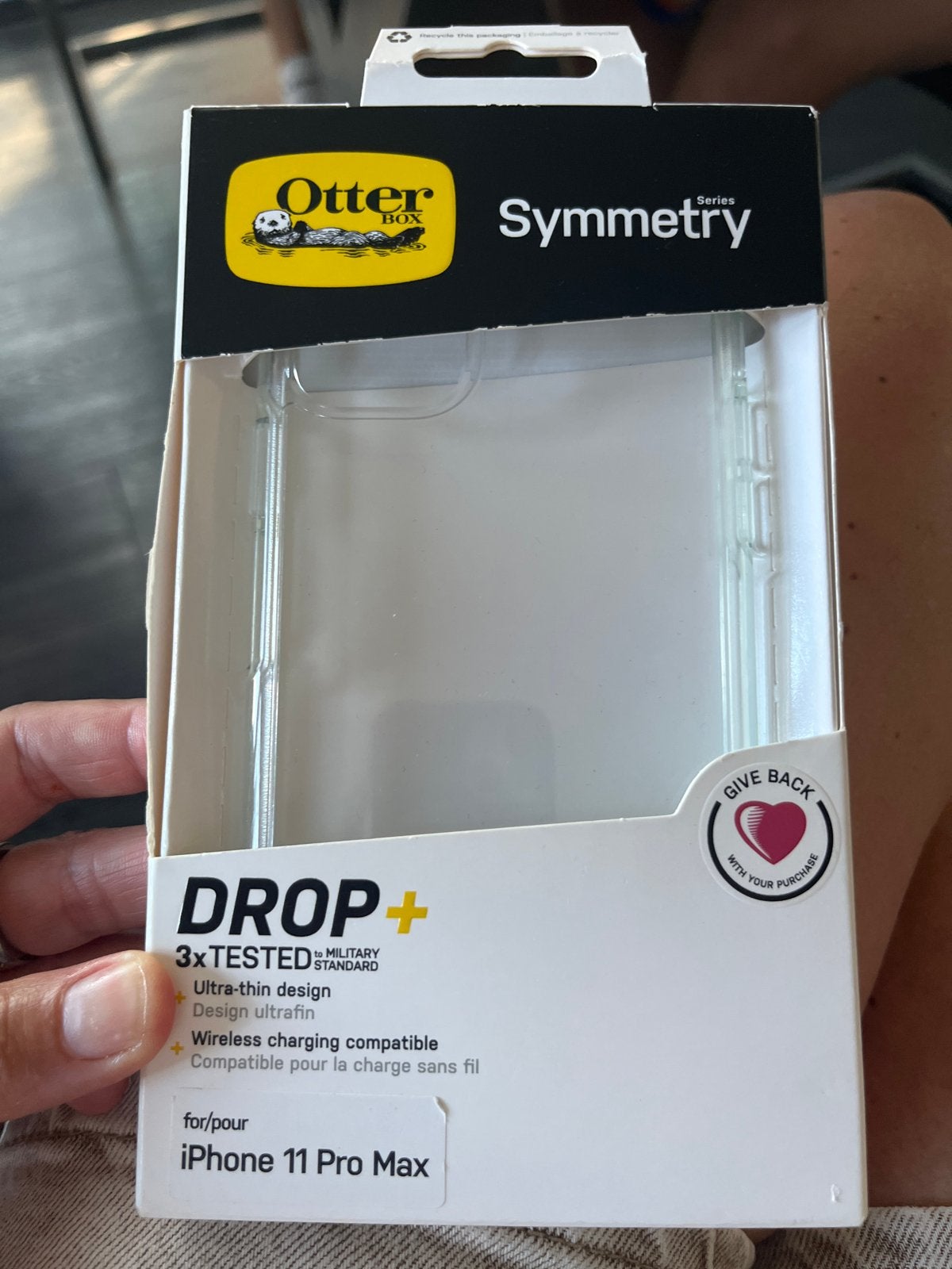 OtterBox Symmetry Hoesje voor iPhone 11 Pro Max - Transparan, Nieuw, Hoesje of Tasje, OtterBox, Kunststof