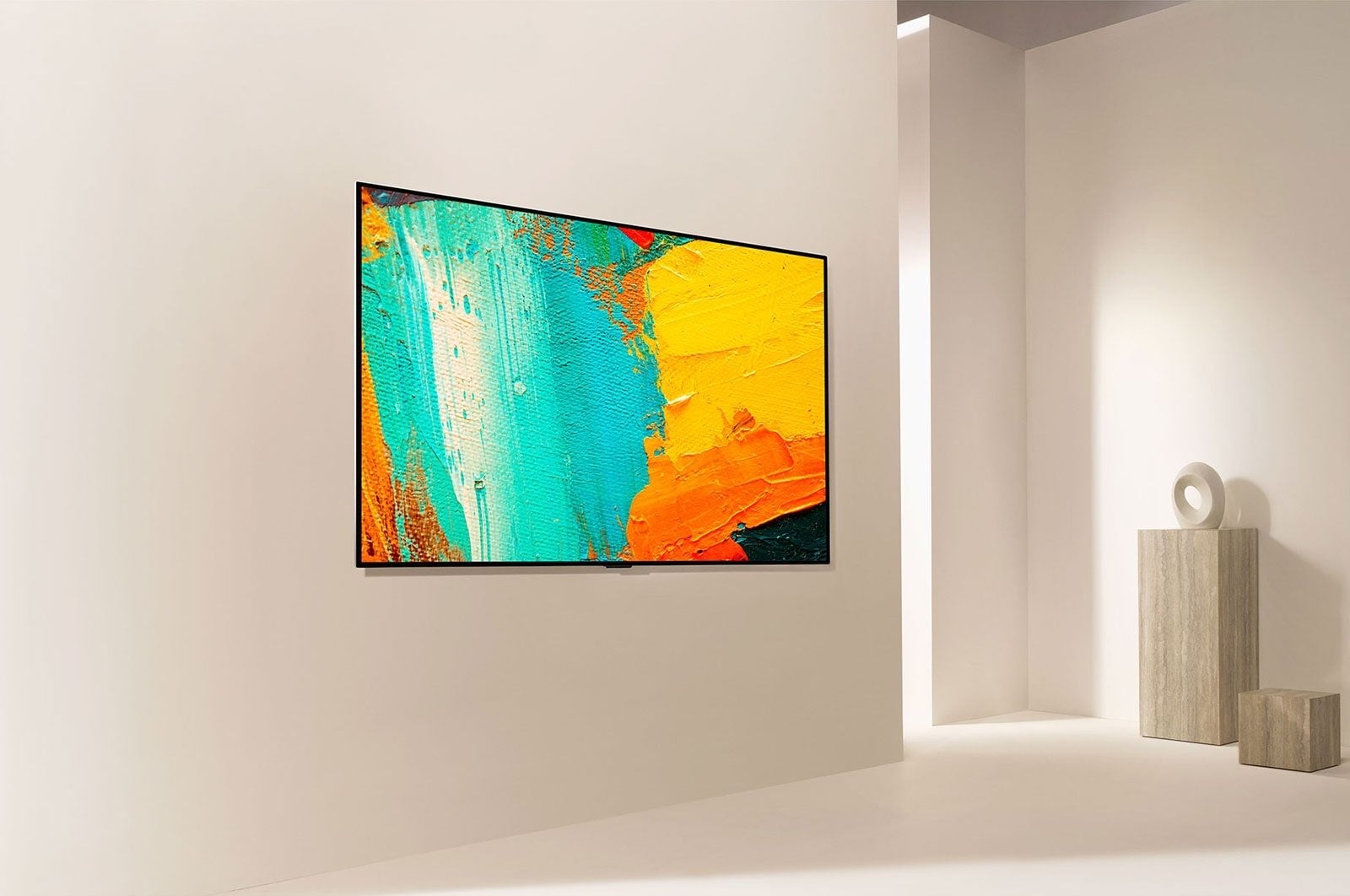 LG OLED 65GX Gallery Series TV - 65 inch 4K Smart TV, Ophalen, OLED, Zo goed als nieuw, 100 cm of meer