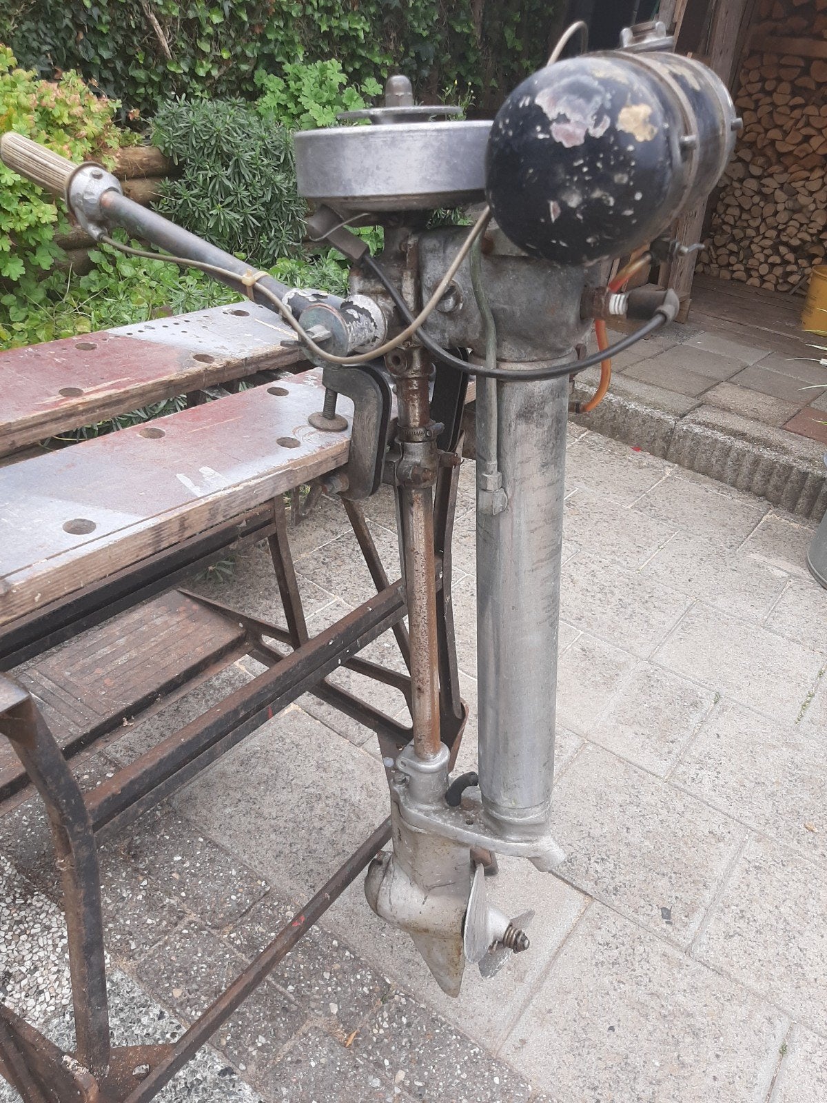 Antieke BBM Merk Seagull, Watersport en Boten, Ophalen, Gebruikt, Motor en Techniek