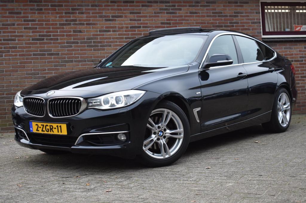 BMW 3-serie Gran Turismo 325d High Executive '15 Pano Clima, Auto's, Automaat, Achterwielaandrijving, 4 cilinders, Zwart