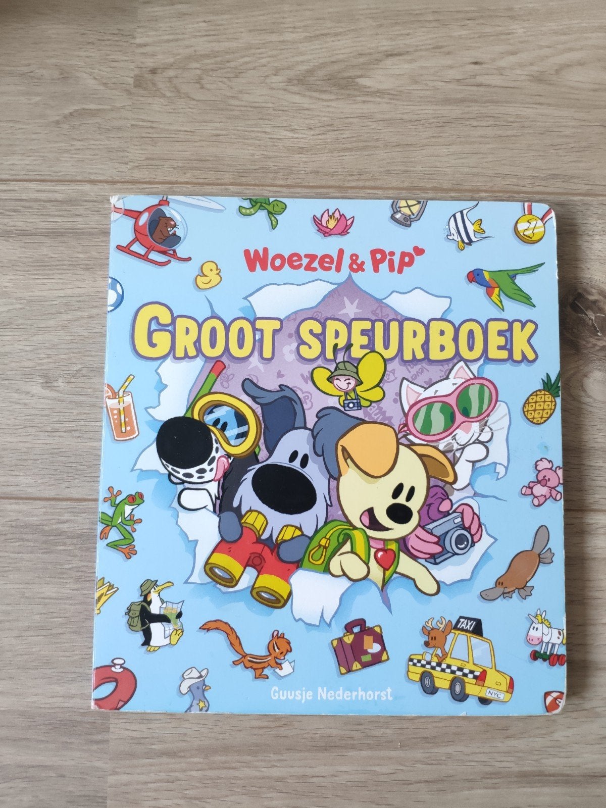 Woezel & Pip Groot speurboek dik karton, Ophalen of Verzenden, Gelezen, Fictie algemeen