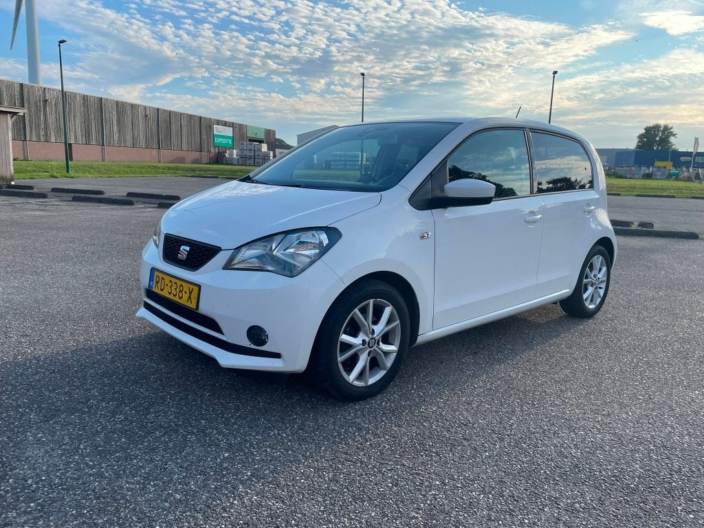 Seat Mii 1.0 MPI 60pk Ecomotive 5D 2017 Wit, Auto's, Seat, Voorwielaandrijving, Stof, 4 stoelen, Mii