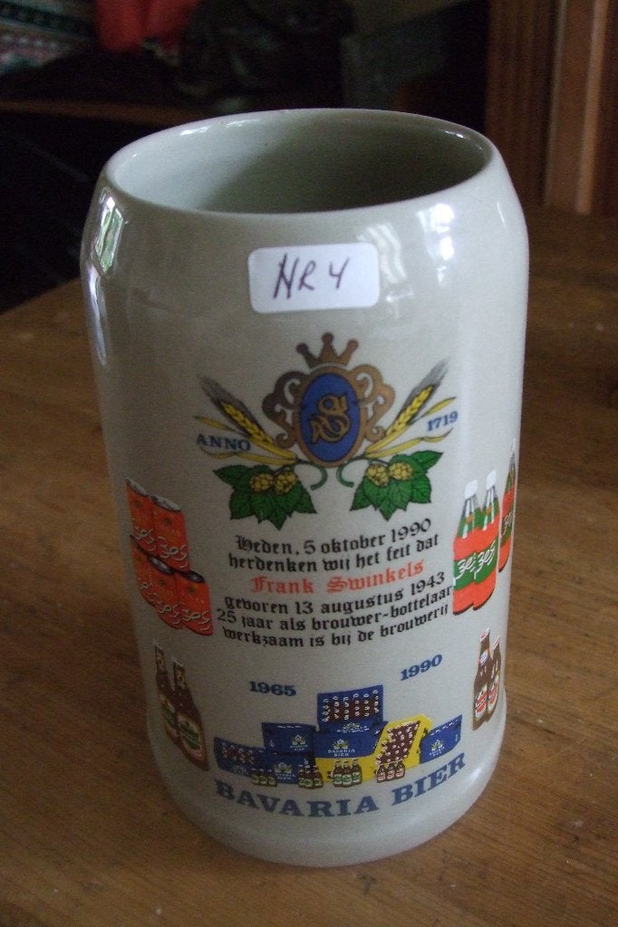 Bavaria bier pul (nr.4) Frank Swinkels, Verzamelen, Ophalen of Verzenden, Nieuw, Pul(len), Bavaria