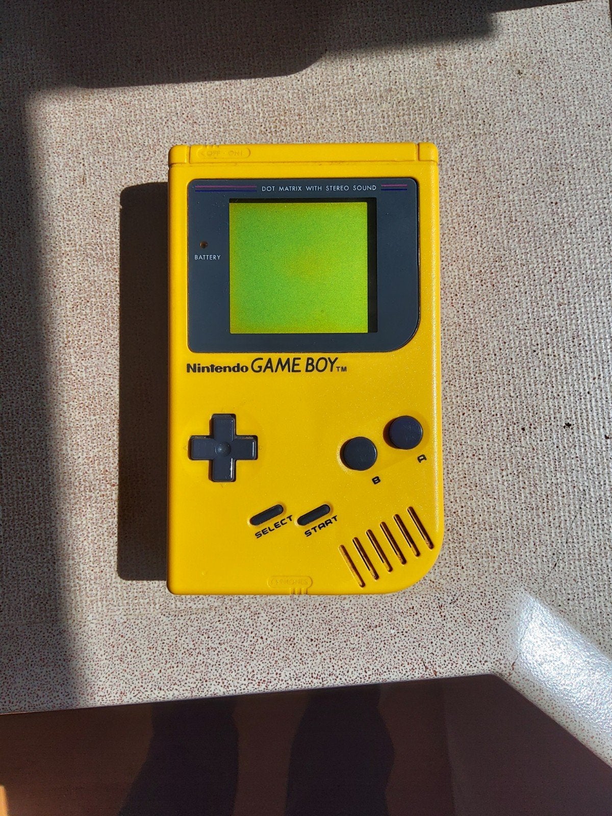 Nintendo Game Boy Classic - Geel, Ophalen of Verzenden, Gebruikt, Game Boy Classic