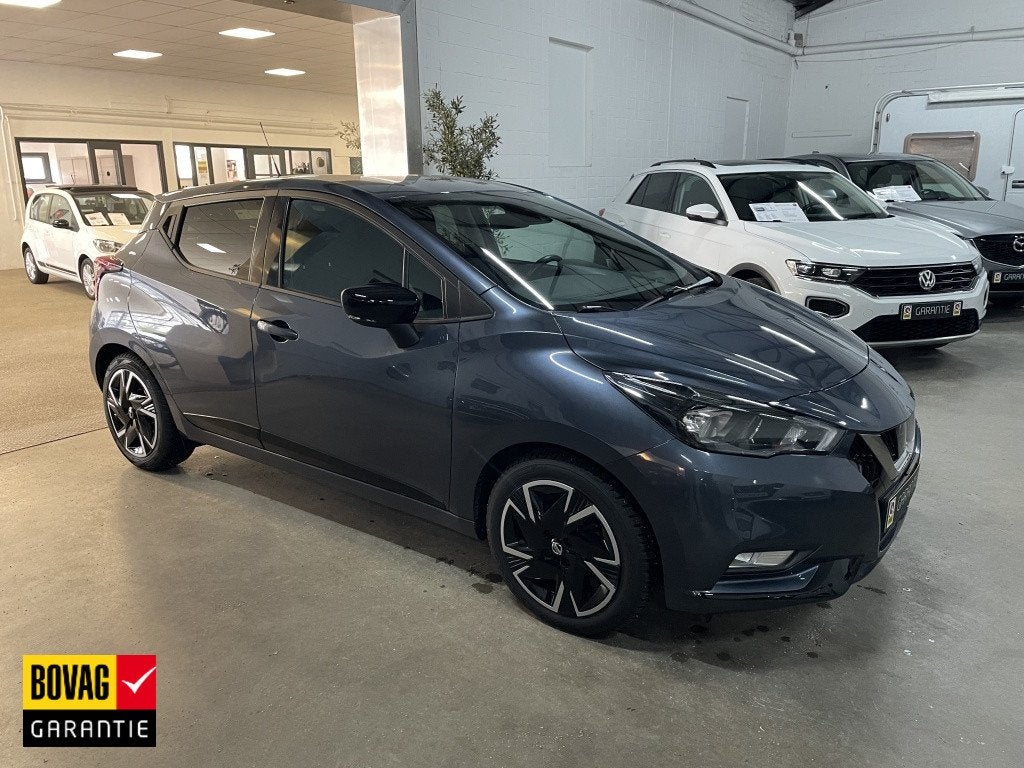 Nissan Micra 1.0 IG-T N-Design / Navigatiesysteem (bj 2021), Auto's, Stof, Euro 6, Handgeschakeld, 93 pk