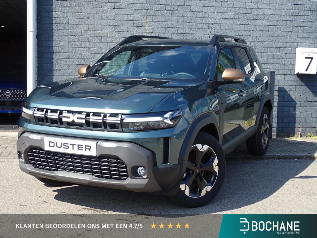 Dacia Duster 1.8 Hybrid 155 Extreme NU 7 JAAR GARANTIE! / PA, Auto's, Dacia, 1793 cc, 4 cilinders, Parkeersensor, Nieuw