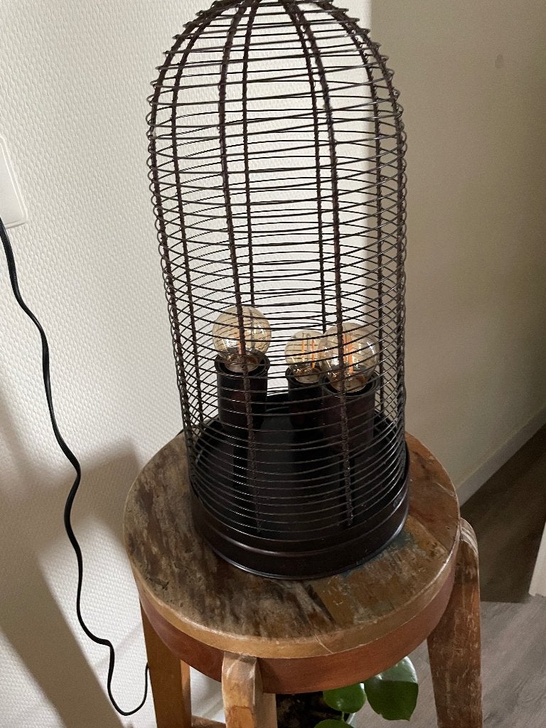 Lamp, Gebruikt, Industrieel, Overige fittingen, Bruin