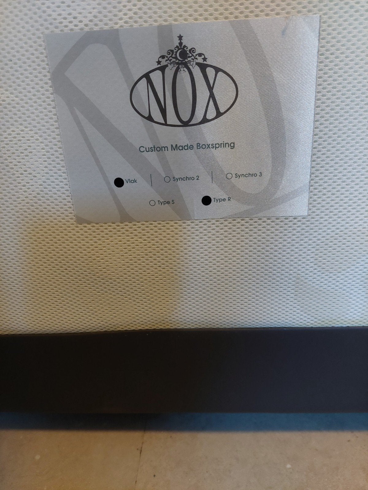 NOX Custom Made Boxspring, Huis en Inrichting, Slaapkamer | Boxsprings, Gebruikt, Overige maten, Overige maten, Eenpersoons, Ophalen