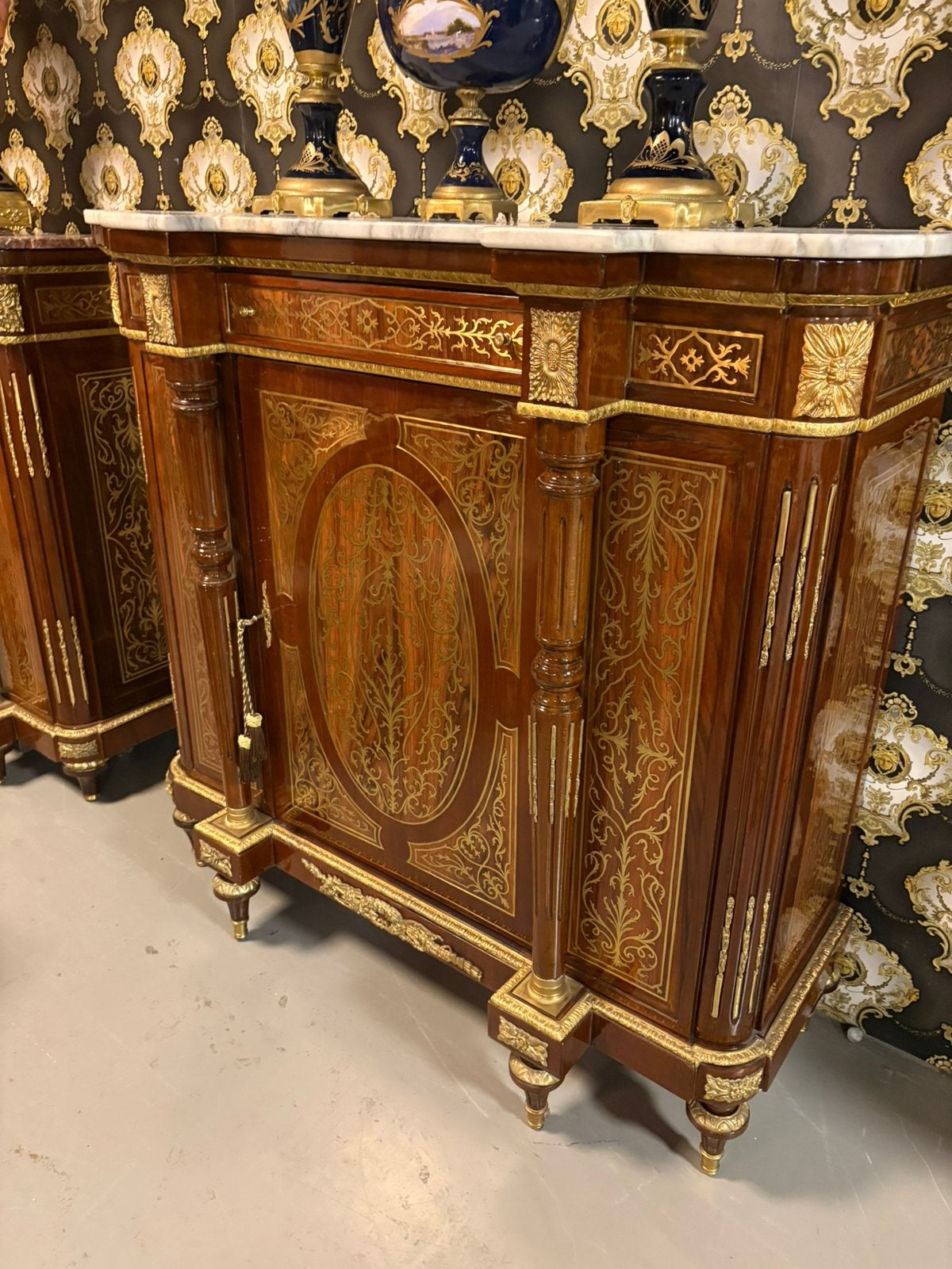 Napoleon III boulle palissander kast, Ophalen of Verzenden
