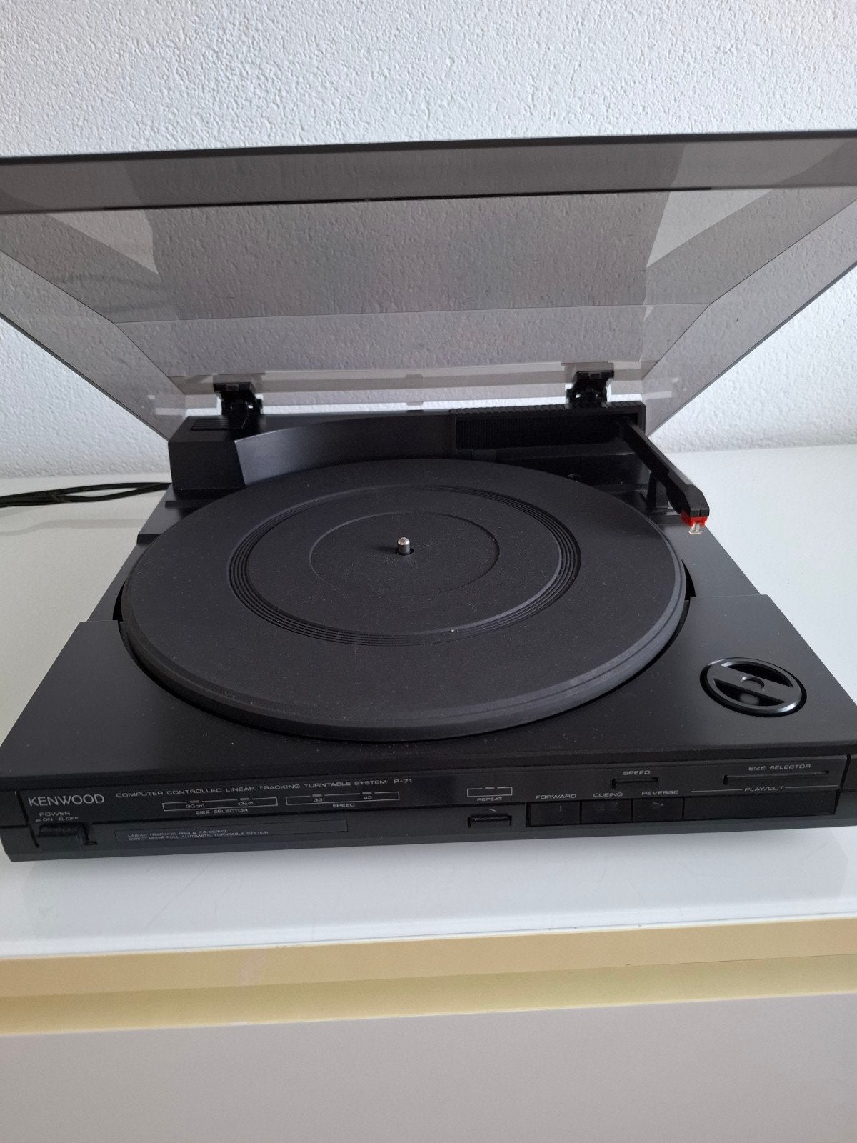 Vintage Kenwood P-71 Direct Drive Platenspeler (1985/1986), Gebruikt, Automatisch, Platenspeler, Ophalen