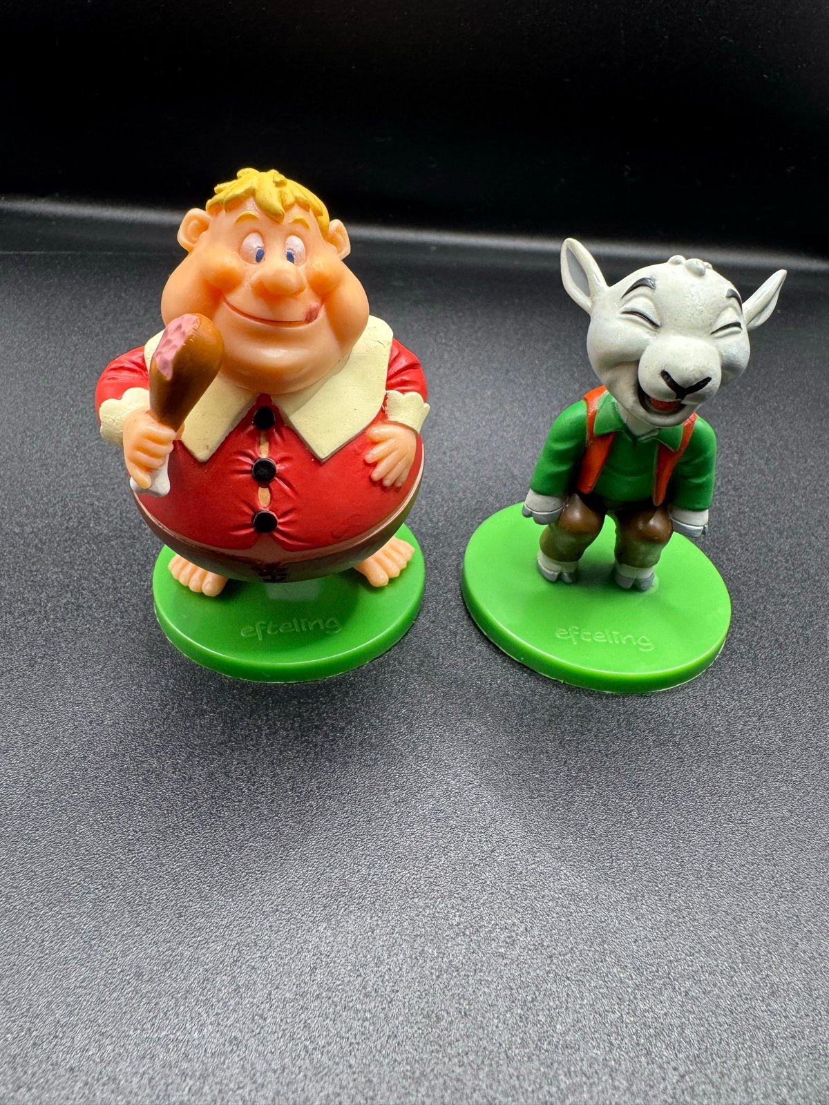 Efteling figuren: Pardulf en Dikke Deur beeldjes, Verzamelen, Verzenden, Gebruikt, Beeldje of Poppetje