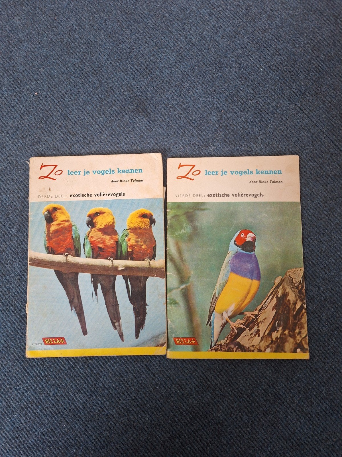 Rizla vogelboek zo leer je vogels kennen, Ophalen, Gelezen, Vogels