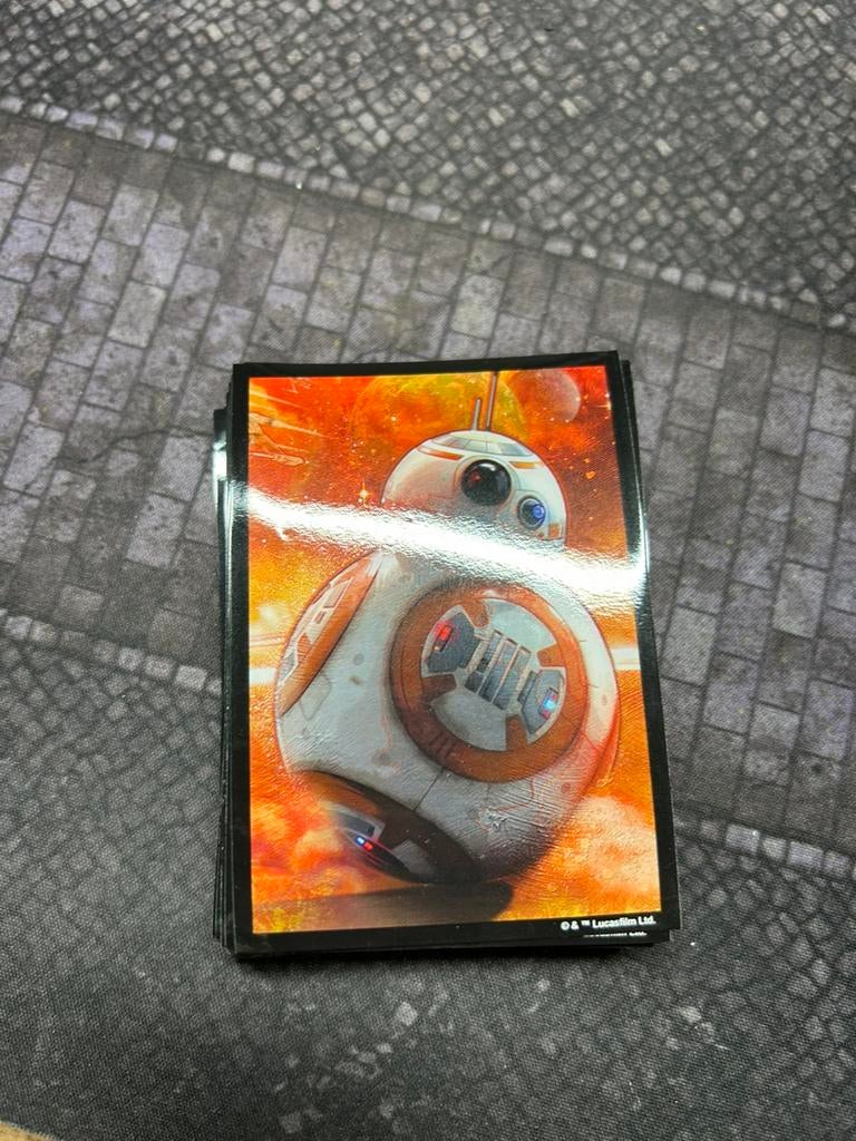 Bb8 sleeves star wars 47 stuks, Ophalen of Verzenden, Sleeves of Kaarthoesjes