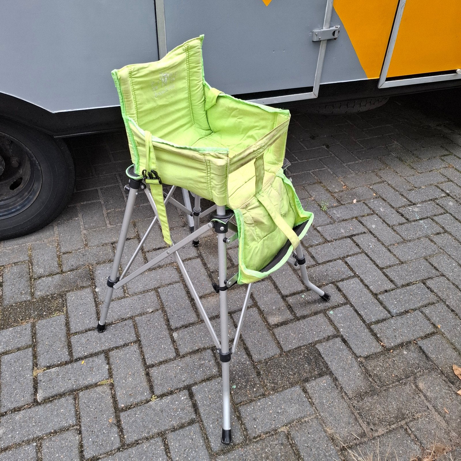 Bambino camping kinderstoel, Caravans en Kamperen, Kampeermeubelen, Ophalen, Gebruikt, Campingstoel