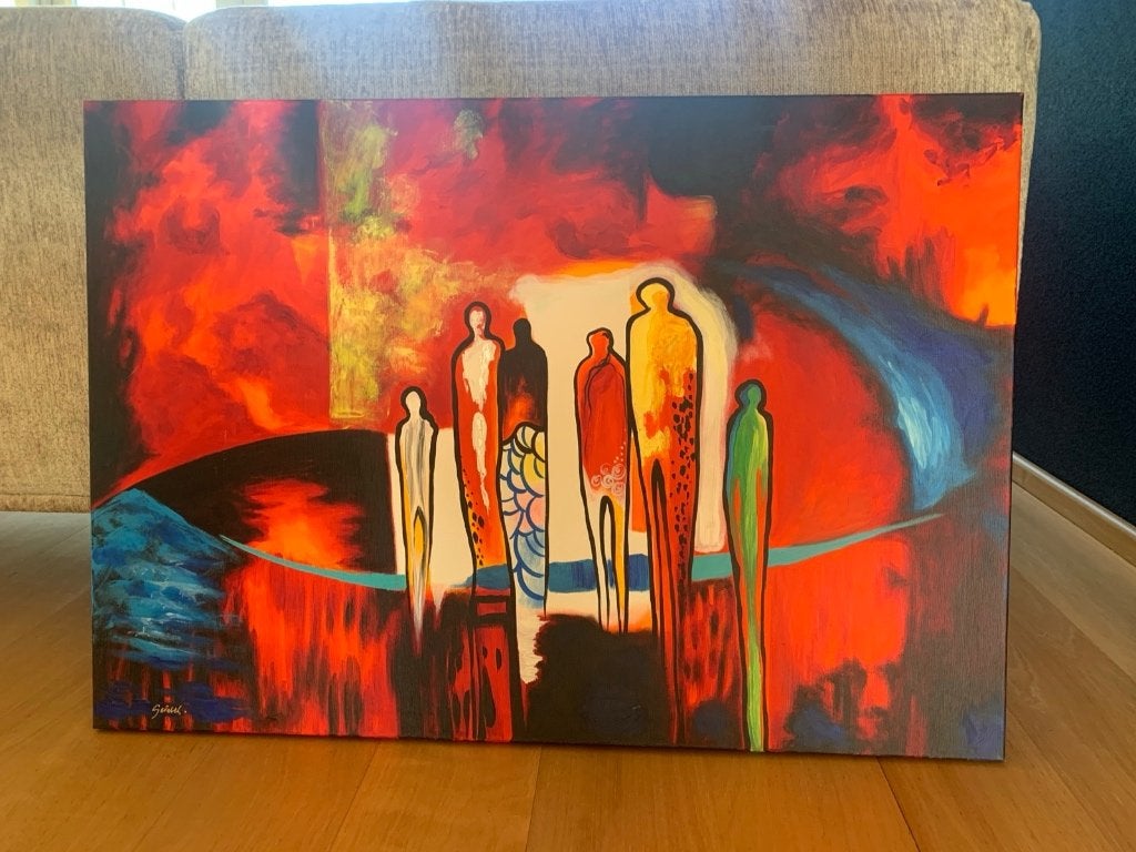 Schilderij Favoloso van kunstvoorjou, Antiek en Kunst, Kunst | Schilderijen | Klassiek, Ophalen