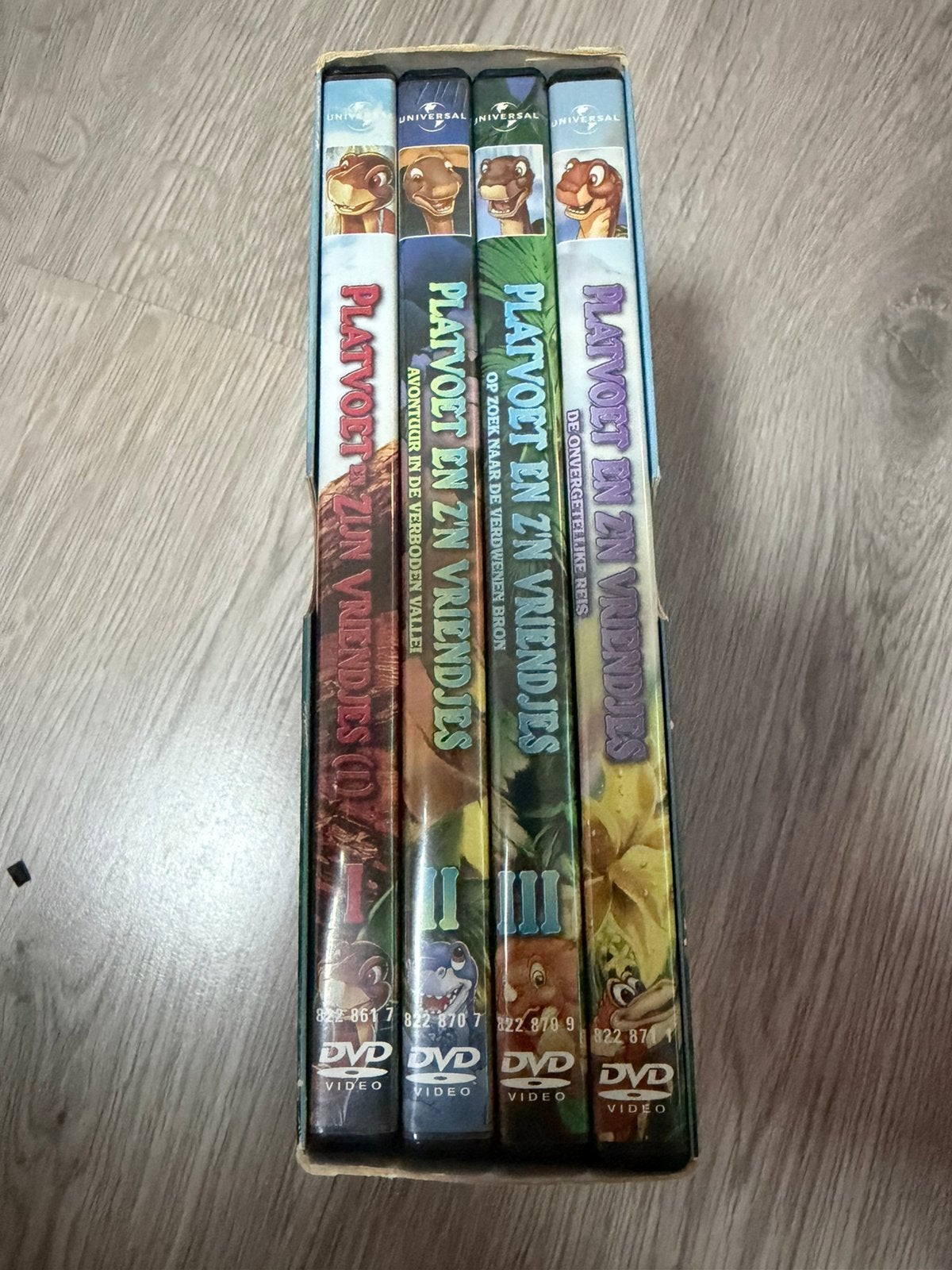 Platvoet en z’n Vriendjes – Complete 4-DVD Boxset – Zeldzaam, Alle leeftijden, Ophalen of Verzenden, Zo goed als nieuw