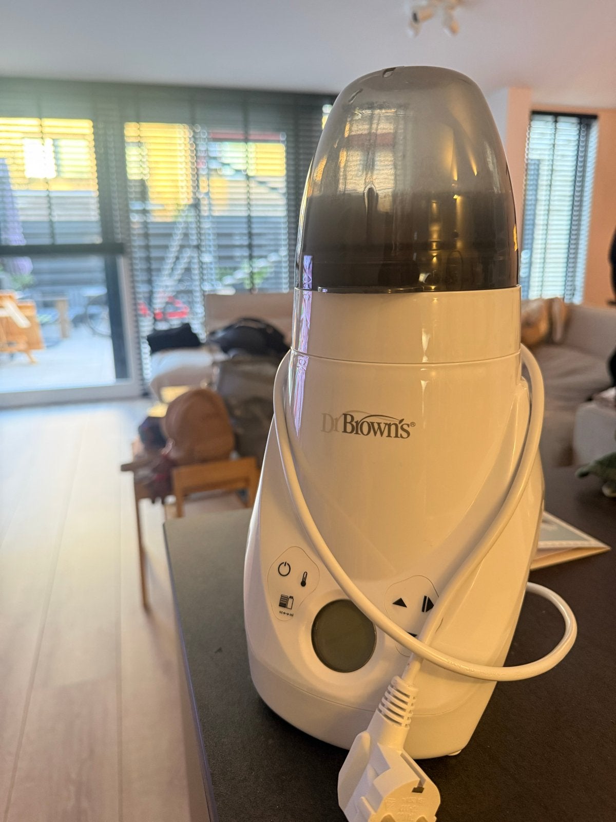 Dr. Brown's Deluxe Flessenwarmer en Sterilisator, Flessen- of potjesverwarmer, Dr. Brown's, Zo goed als nieuw, Ophalen