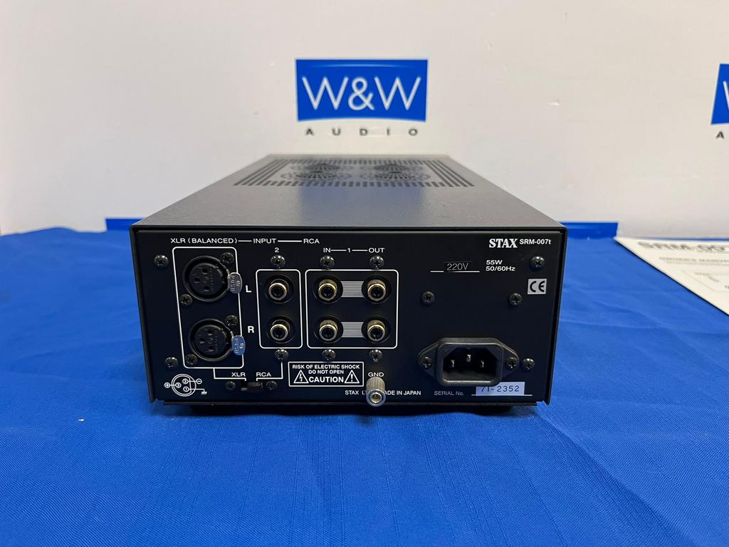 Stax SRM-007t Buizenversterker voor Elektrostatische Hoofdte, Audio, Tv en Foto, Overige merken, Gebruikt, ., Ophalen of Verzenden
