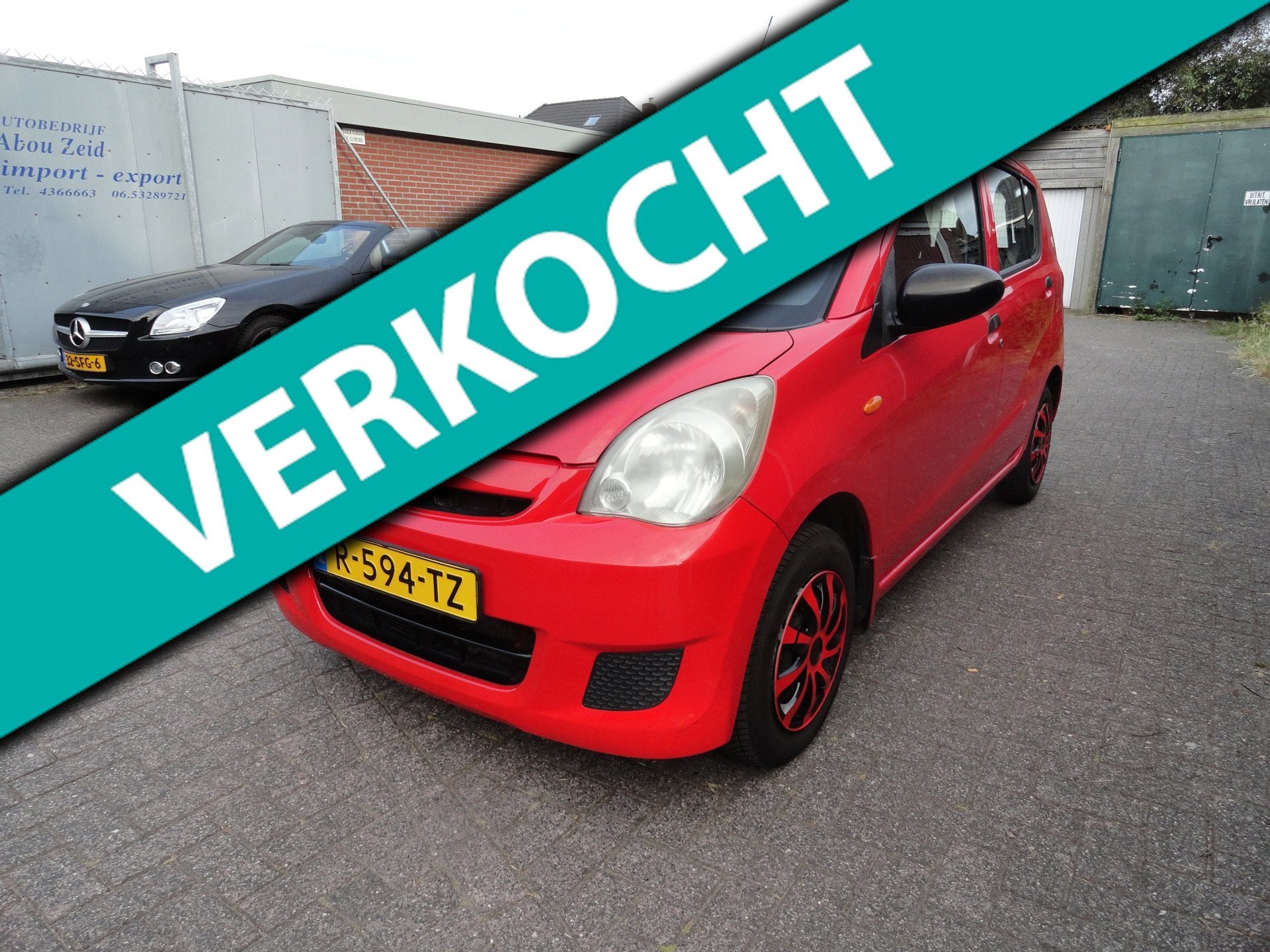 Daihatsu Cuore 1.0 AUT Trend (KM 102000 AIRCO), Auto's, Daihatsu, Dealer onderhouden, 18 €/maand, 4 stoelen, Cuore