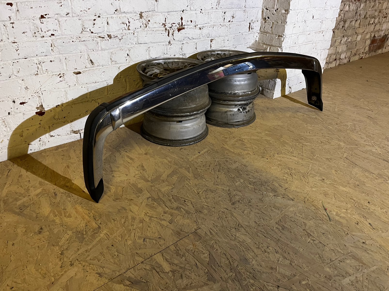 Set chrome bumpers Bmw E30 VFL, Auto-onderdelen, Ophalen of Verzenden, BMW