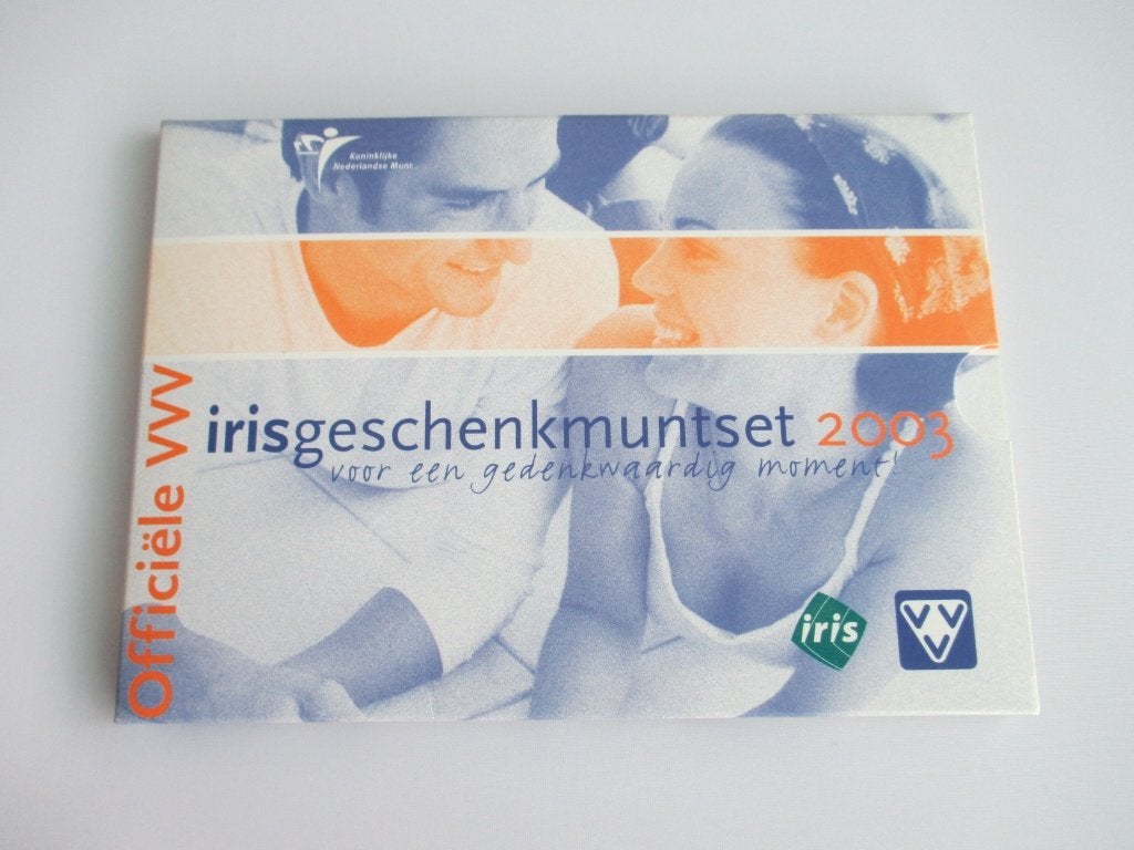Bu set VVV-Iris 2003 met cheque, Ophalen of Verzenden, Koningin Beatrix, Euro's, Setje