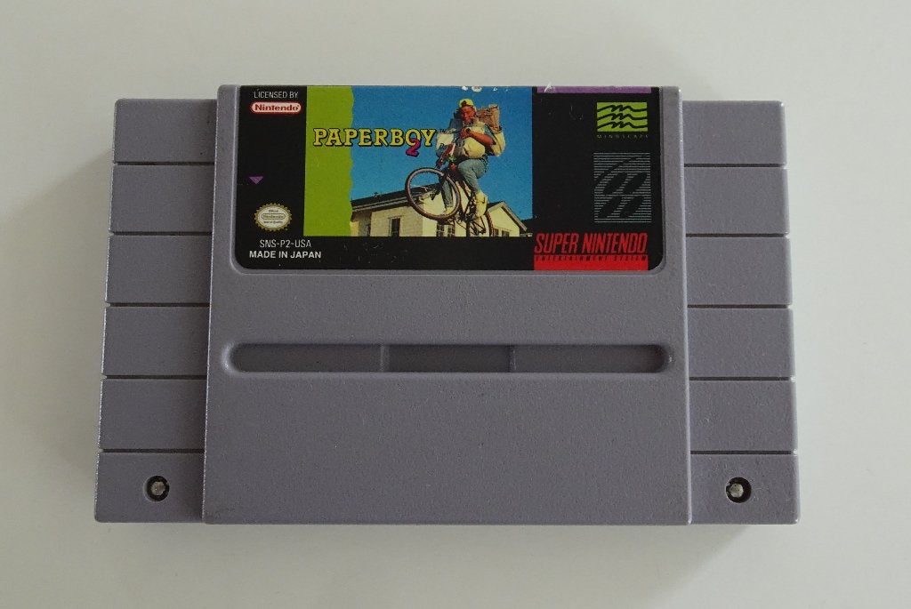 Paperboy 2 NTSC voor Super Nintendo, 1 speler, Ophalen, Zo goed als nieuw, Vanaf 3 jaar