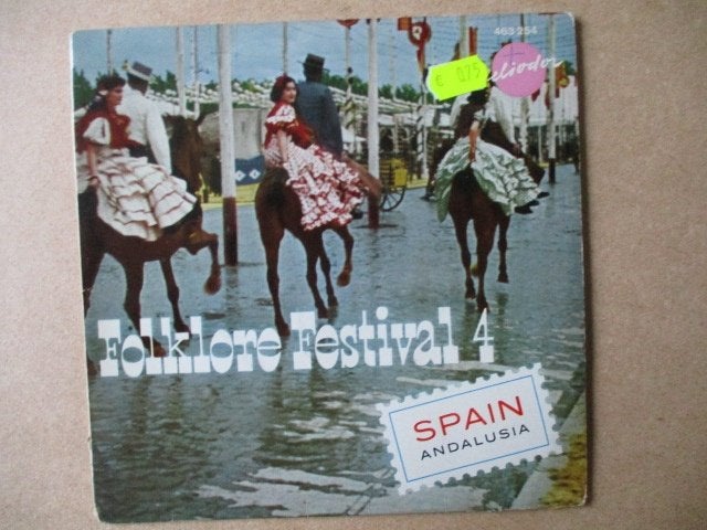 s2056 folklore festival 4 - spain, Ophalen, Gebruikt, Overige genres, 7 inch