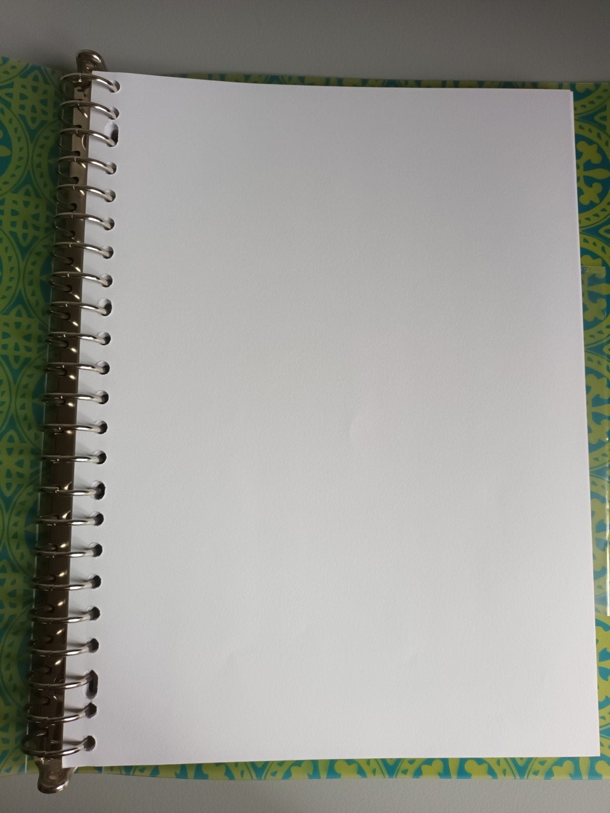 50 vellen 23-rings wit papier tekenpapier ringbandpapier, Ophalen of Verzenden, Zo goed als nieuw