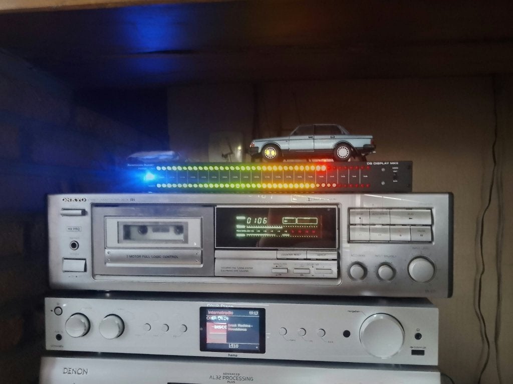 Onkyo cassette 201 ta, Audio, Tv en Foto, Ophalen of Verzenden, Enkel, Overige merken, Tiptoetsen