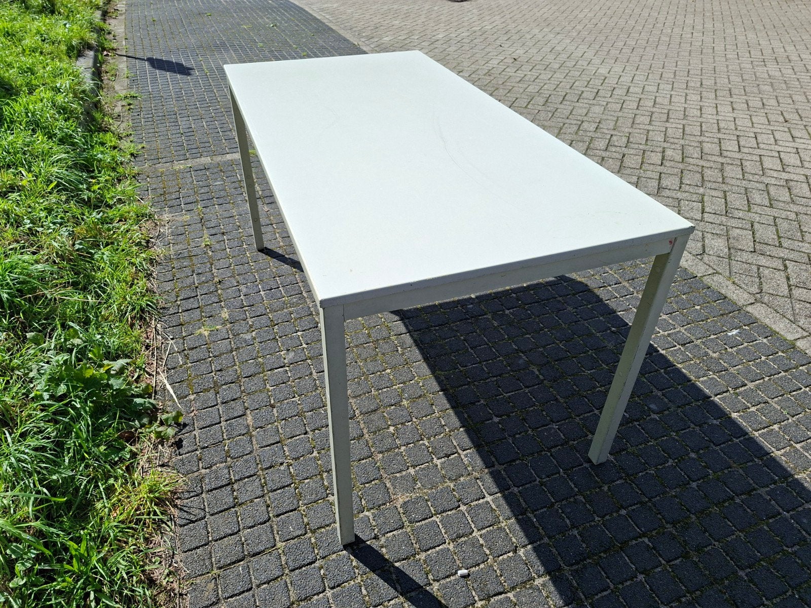 Te Koop Kantinetafel, Ophalen, Gebruikt, 50 tot 100 cm, 150 tot 200 cm