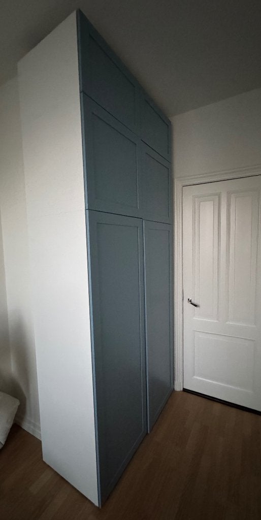 IKEA PLATSA kledingkast combinatie – SANNIDAL deuren, Huis en Inrichting, Ophalen, Zo goed als nieuw, 50 tot 75 cm, 150 tot 200 cm
