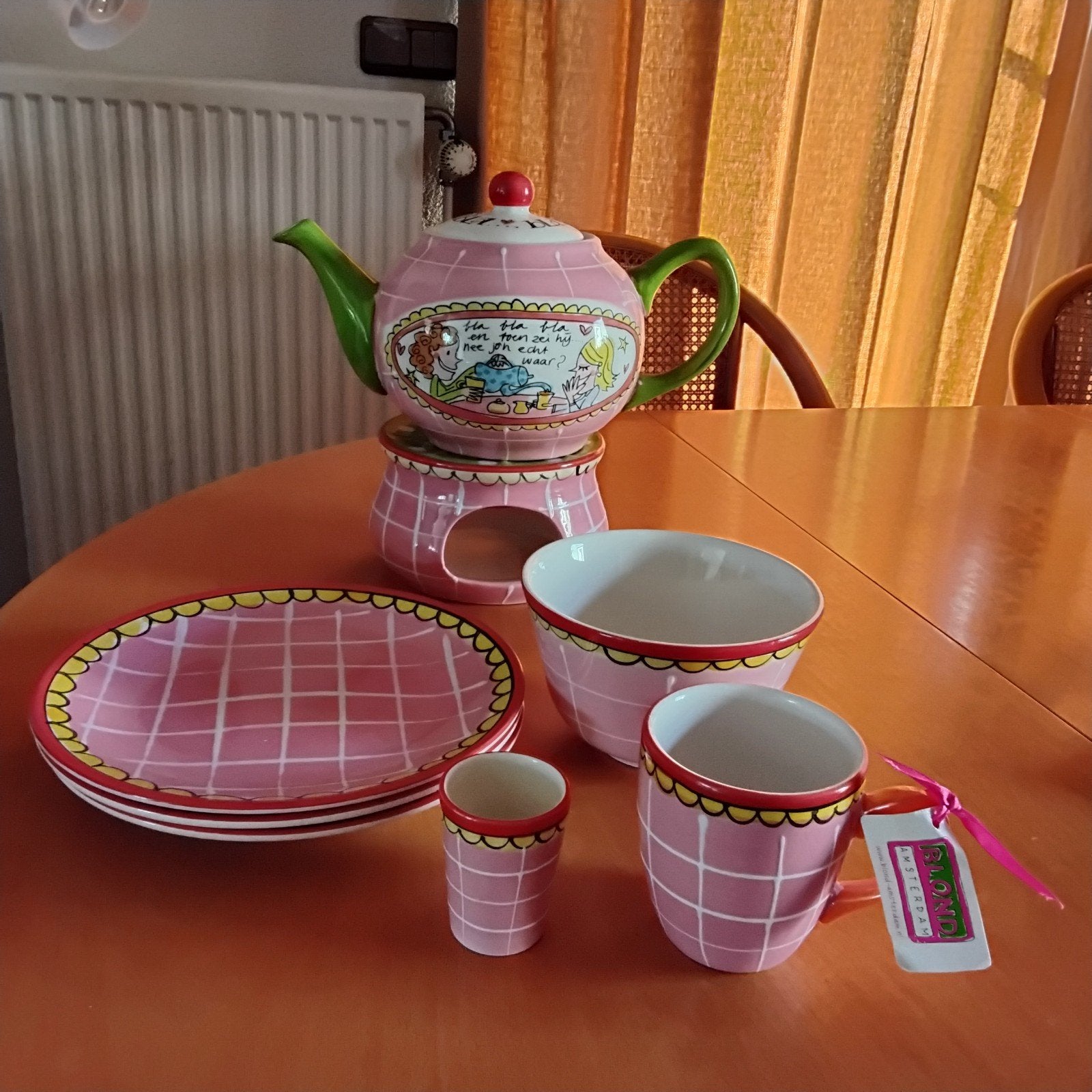 Blond Amsterdam servies, Ophalen of Verzenden