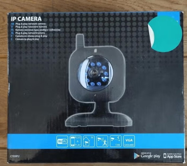 Elro beveiligingscamera, IP camera, Ophalen of Verzenden, Nieuw, Binnencamera