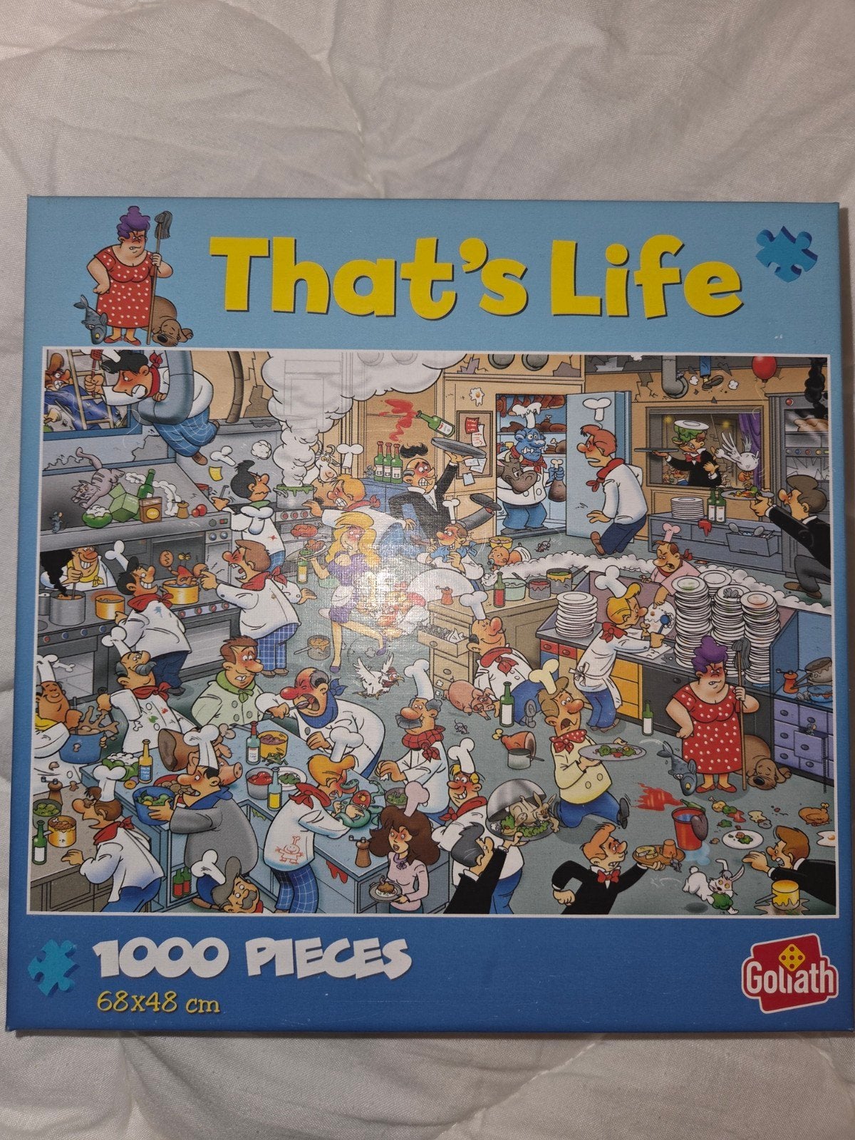 That's Life puzzels, Texel puzzel 1000 stukjes, Ophalen, 500 t/m 1500 stukjes, Zo goed als nieuw