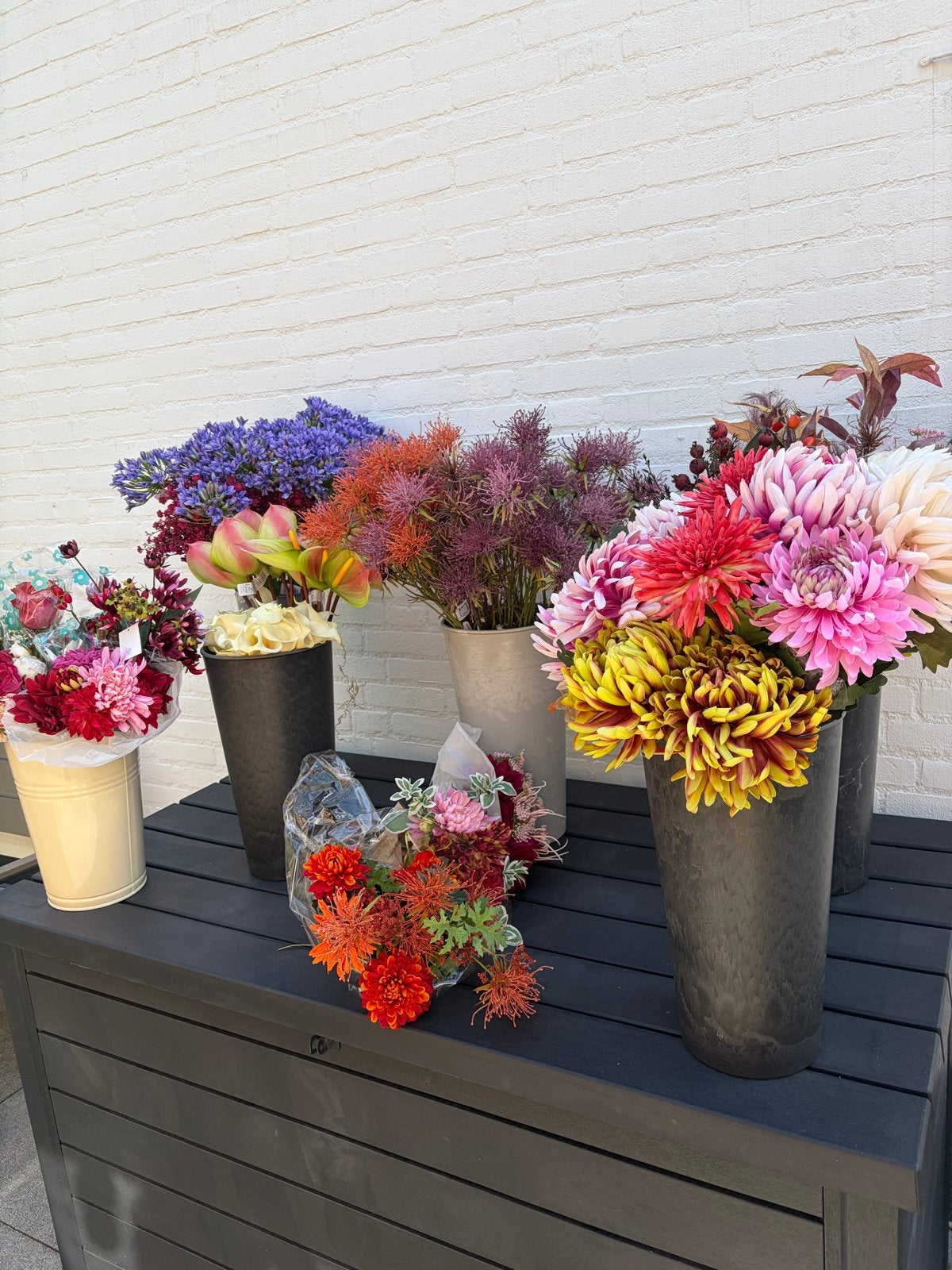 Diverse kunstbloemen en kunstplanten - Nieuw, Huis en Inrichting, Ophalen, Binnen, Overige typen, Nieuw