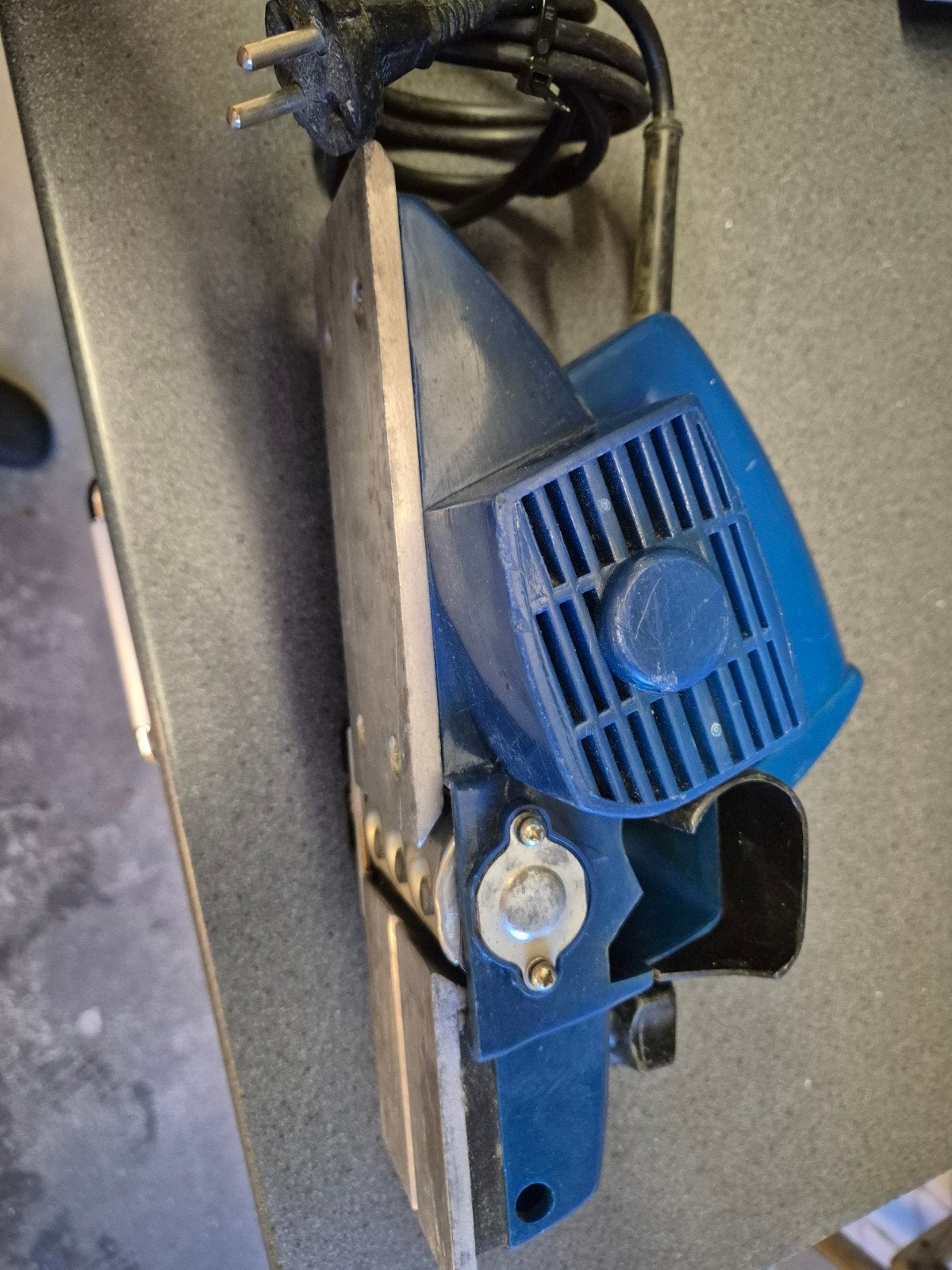 Ferm FS-82 elektrische schaafmachine 600W, Ophalen of Verzenden, Gebruikt, Elektrisch