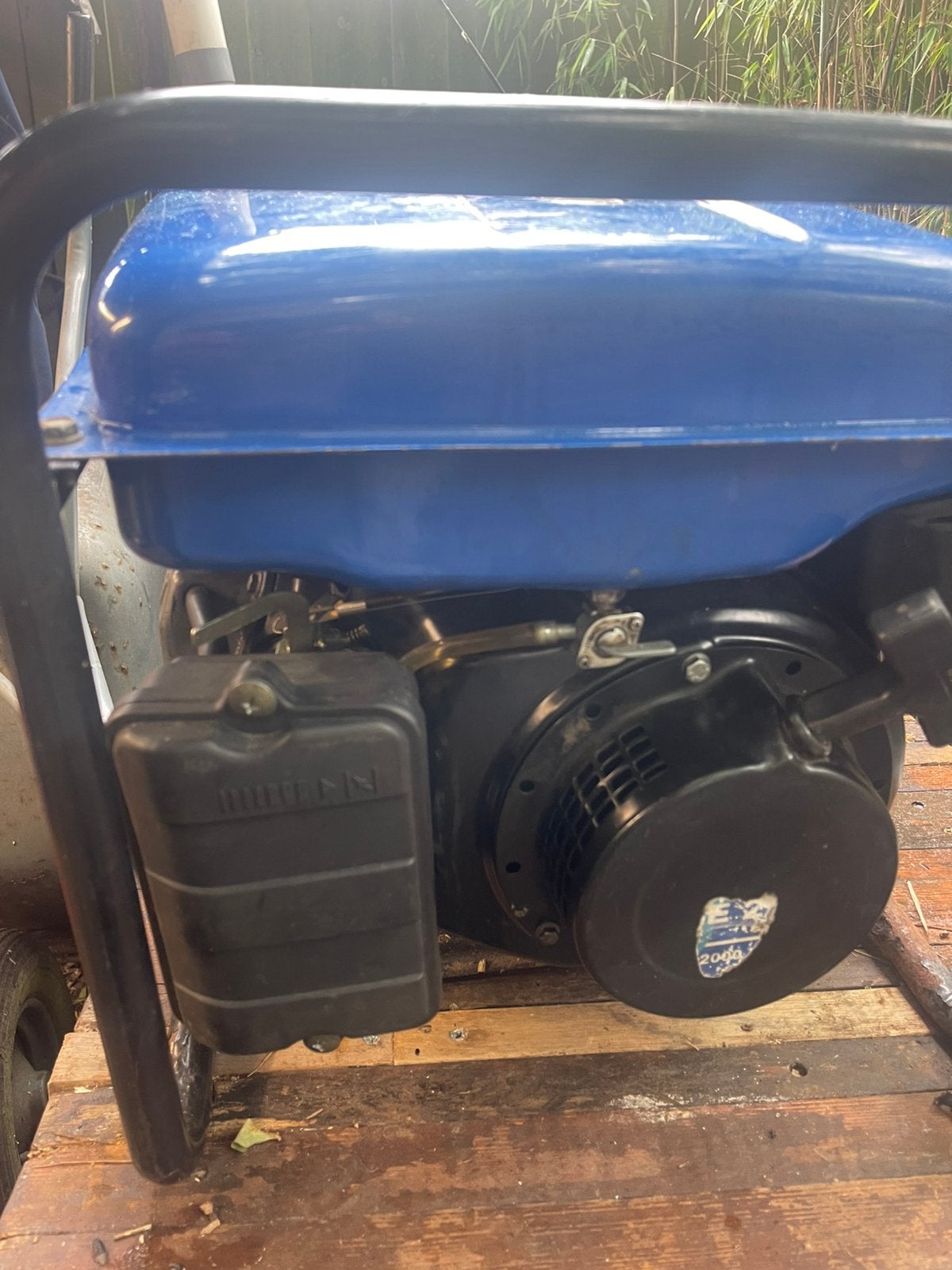Aggregaat 2000 watt, Ophalen, Gebruikt