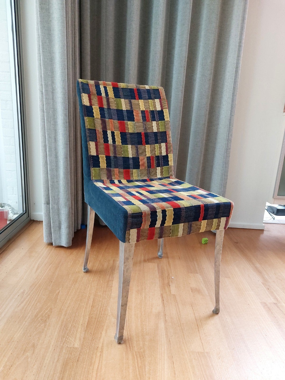 Maroeska Metz design stoelen (6 stks), Ophalen, Blauw, Vijf, Zes of meer stoelen