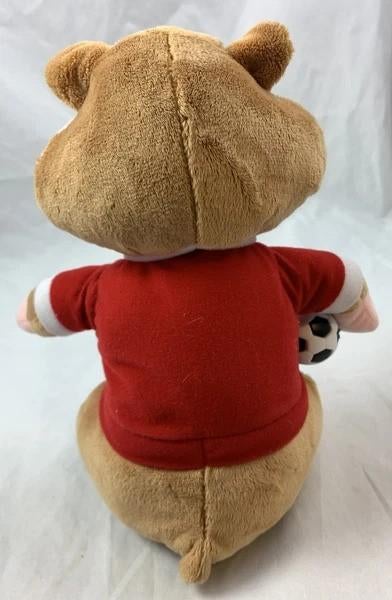 Albert Heijn AH Hamster Knuffel Voetballer Rood nr 9 Knuffel, Coolsingel 104, 3011 AG Rotterdam, Netherlands, Hamster, Zo goed als nieuw