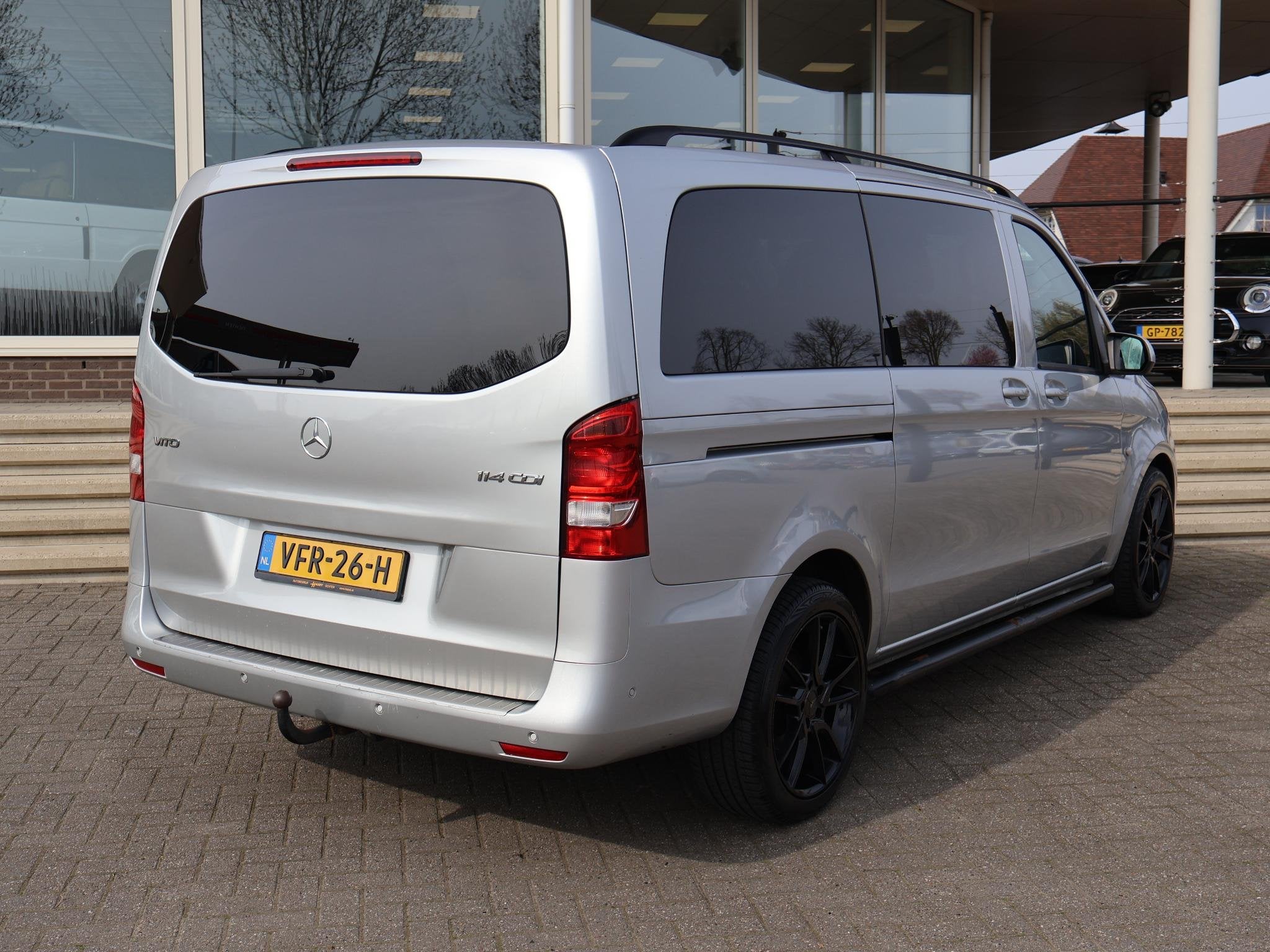 Mercedes-Benz Vito 114 CDI 136 PK AUT. LANG DUBBEL CABINE +, Euro 6, 4 cilinders, 2000 kg, Mercedes-Benz