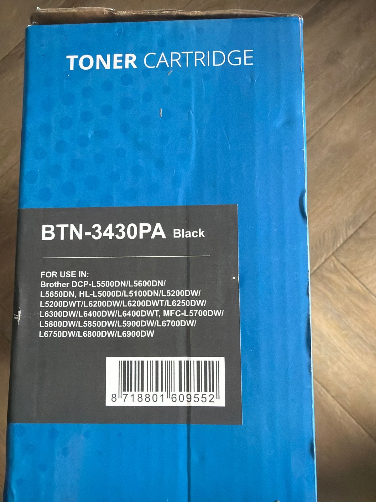 PrintAbout BTN-3430PA Zwarte Toner Cartridge voor Brother, Computers en Software, Printerbenodigdheden, Ophalen, Nieuw, Toner