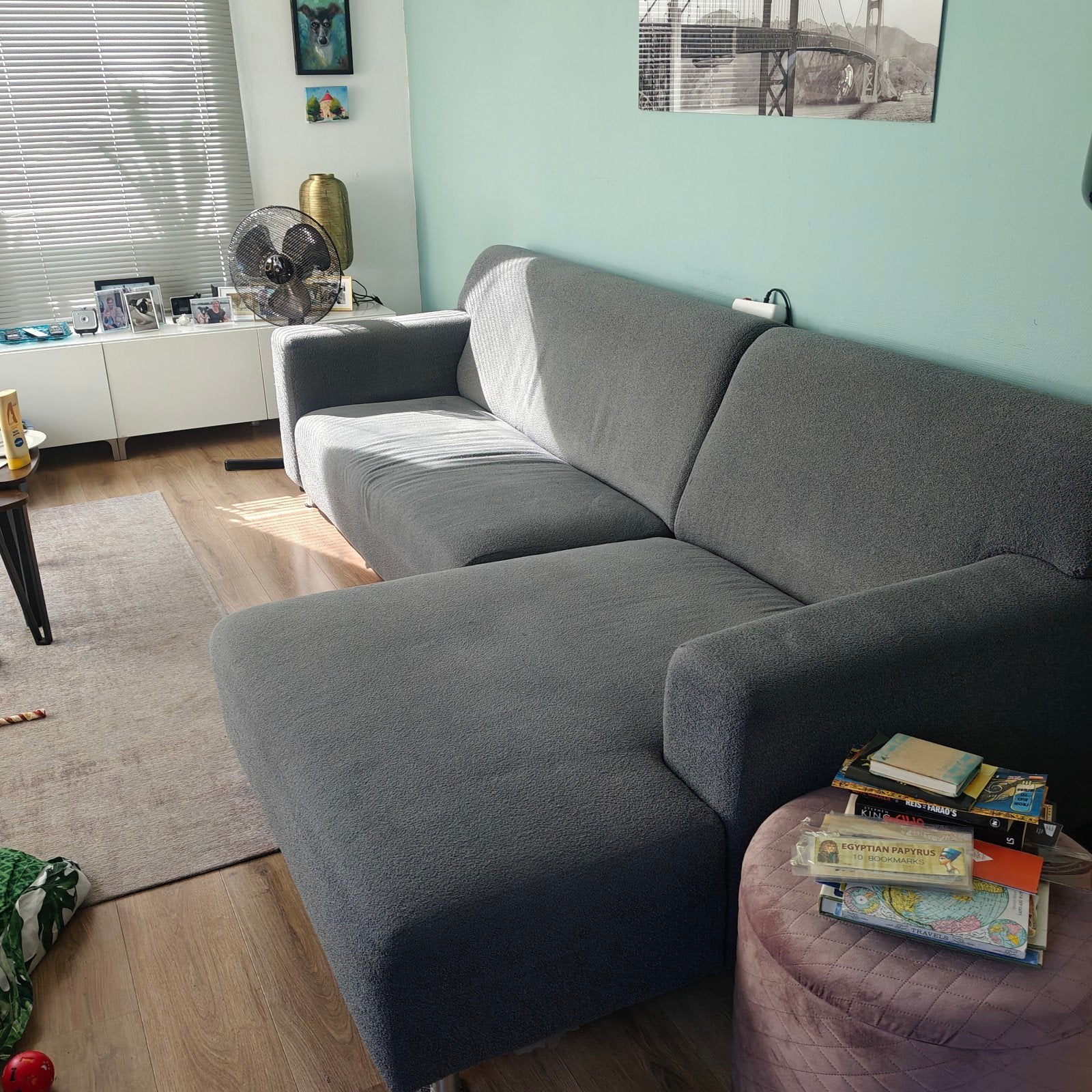 loungebank gratis, Ophalen, Gebruikt, Stof