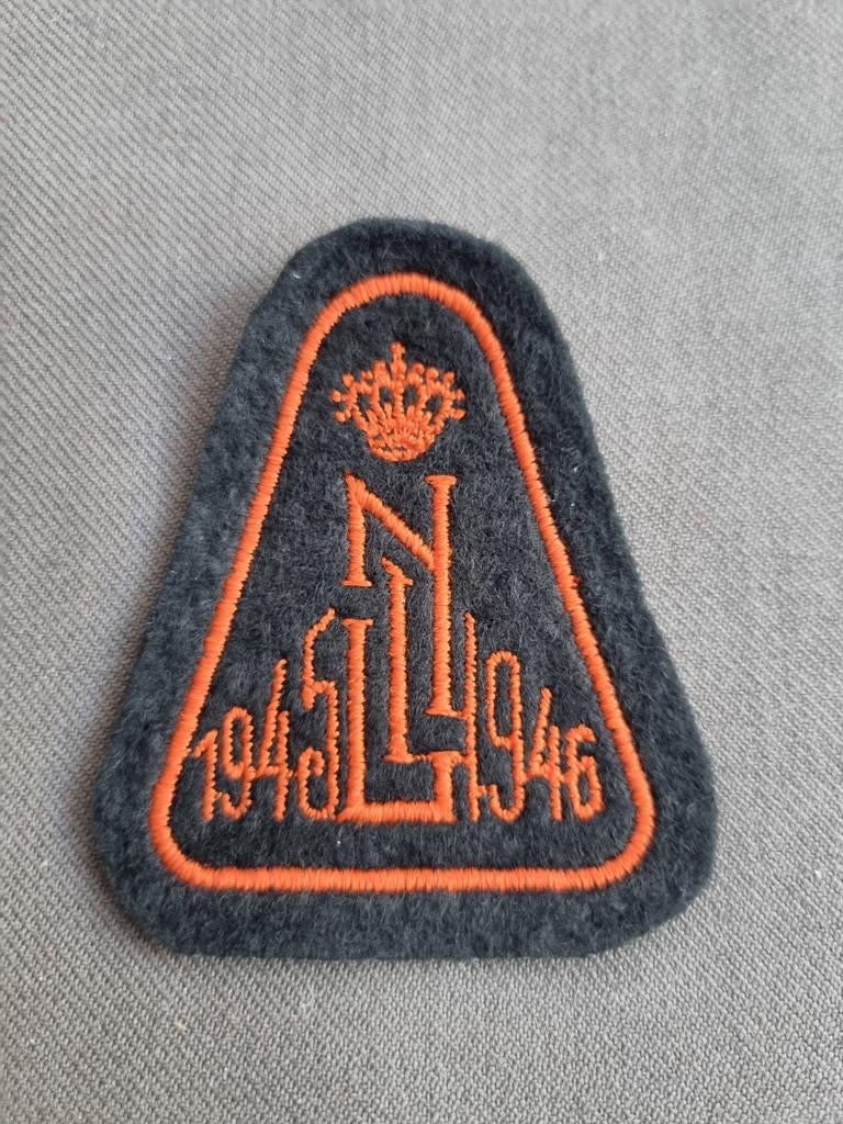Voortrekkers KNIL 1945  1946, Verzamelen, Ophalen of Verzenden, Landmacht, Nederland, Embleem of Badge