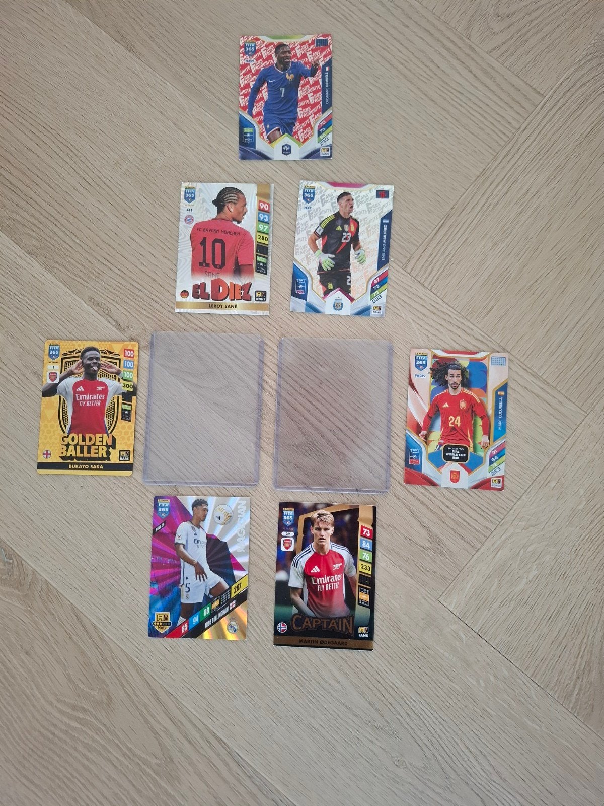 Voetbalkaarten FIFA 365 Panini - Diverse spelers, Ophalen of Verzenden, Zo goed als nieuw, Buitenlandse clubs, Spelerskaart