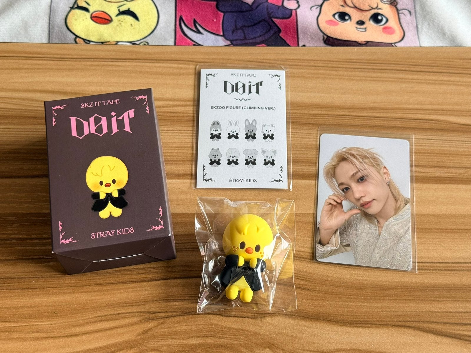 Stray Kids BbokAri / Felix Do It merch, Ophalen of Verzenden, Zo goed als nieuw, Foto of Kaart