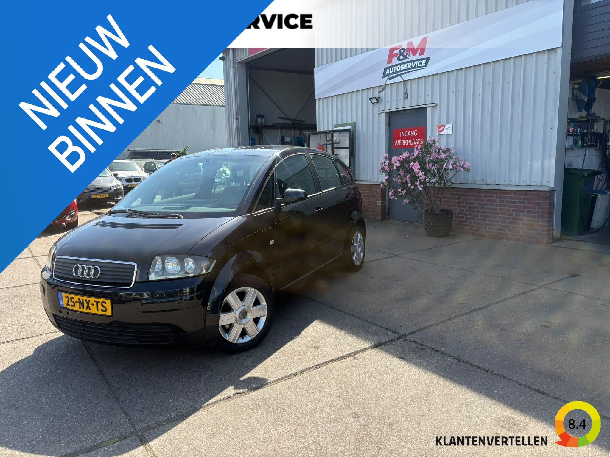 Audi A2 1.4 Pro Line, Stof, Gebruikt, 4 cilinders, 4 stoelen