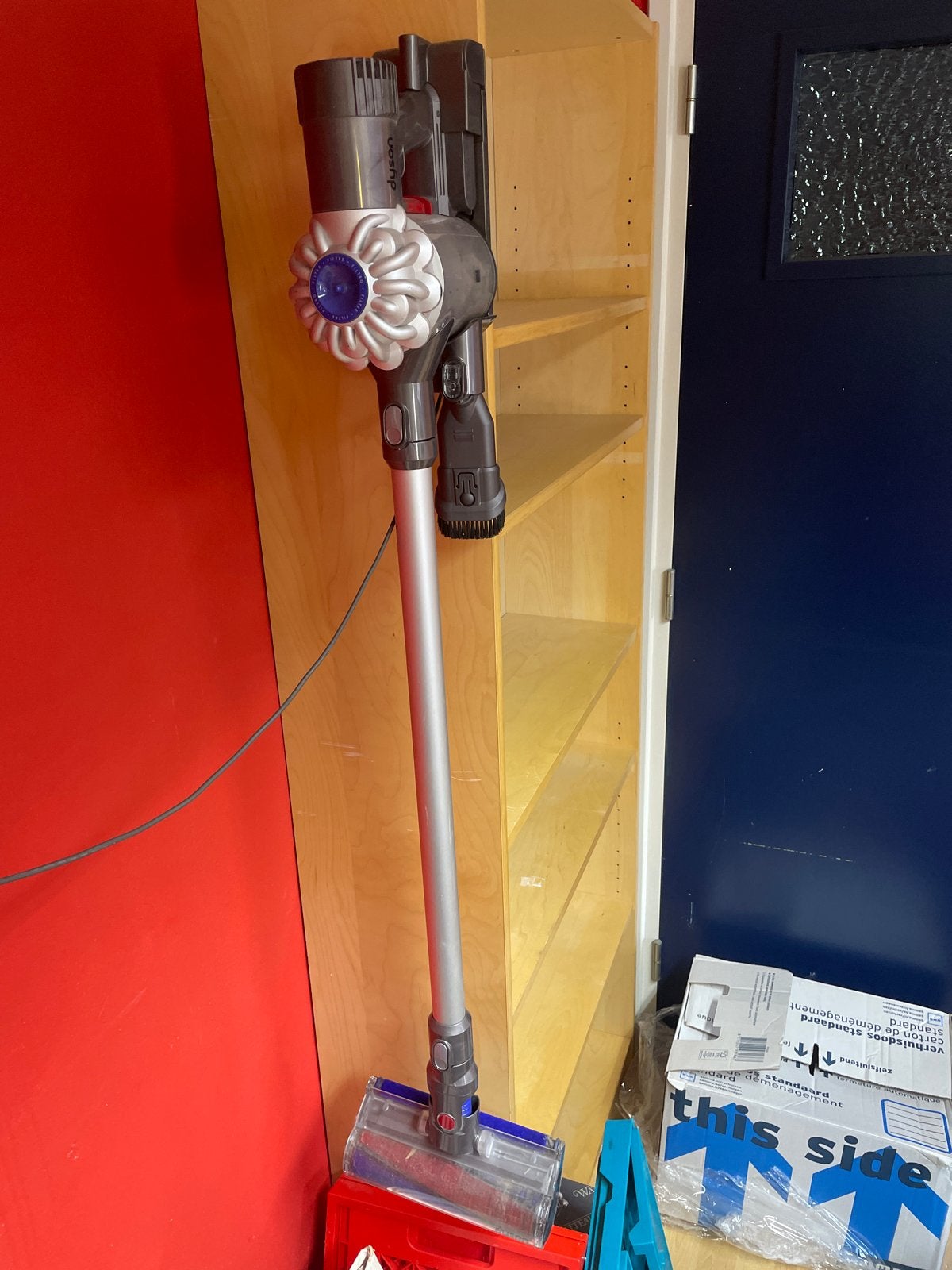 Dyson draadloze steelstofzuiger