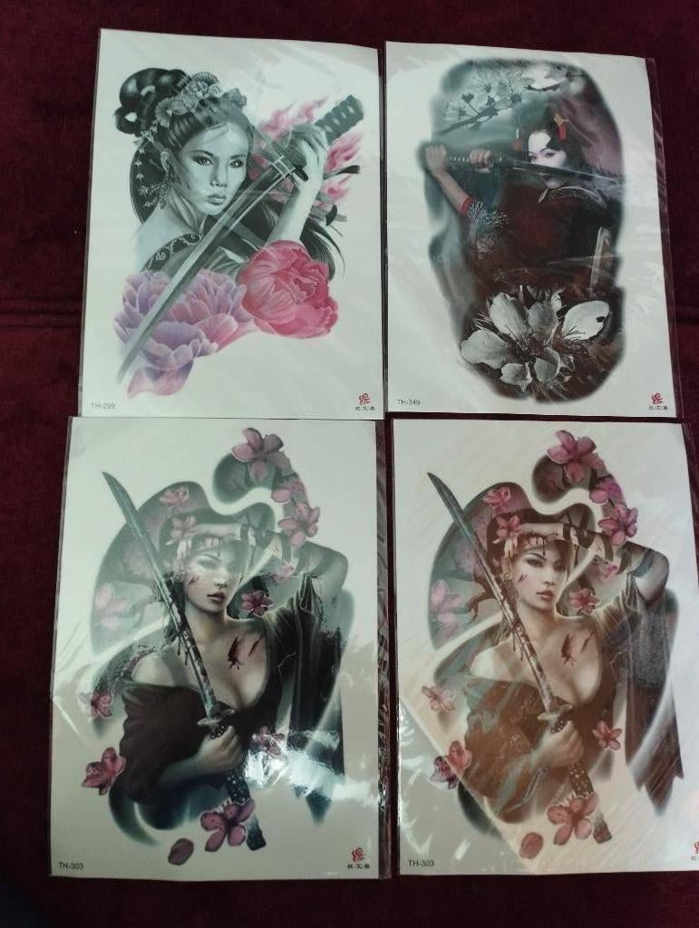 Tydelijke tattoos 20 cm, Ophalen, Nieuw, Overige typen